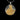 Two-tone Saint Mark pendant in 925 sterling silver, featuring a gold figure against a rustic silver background.