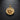 Gold vermeil Jesus carrying cross pendant with a polished finish, highlighting the detailed religious scene.