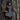 Front view of handcrafted silver Thor's hammer pendant featuring deep relief carving and interwoven Celtic patterns