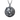 Close-up of 925 sterling silver twin wolves pendant featuring intricate fur details on a dark wood background