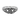 Front view of 925 sterling silver interlocking chain ring with tribal swirl patterns on a crisp white background.