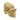 Macro shot of gold vermeil skull ring featuring a knit beanie and sunglasses on natural bark background