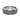 Silver lunar crater ring with a detailed moon surface texture, shown at an angle on a dark slate surface with soft lighting.