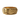 Front view of 14K gold vermeil raven skull ring featuring detailed feathered wings wrapping around the 925 sterling silver band