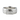 Geometric circuit ring, front view on white background