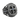 Flory cross ring, front view on white background