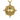 14K gold vermeil Aztec sun pendant with intricate face design displayed on dark textured background