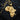 Rose gold Africa map necklace with intricate safari animal details displayed on black texture