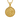 Gold vermeil chipmunk pendant featuring a squirrel eating an acorn with mushrooms on a round coin design