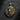 Men's lion cross pendant in a brilliant all-gold finish, showcasing the high-relief lion head and Byzantine cross.