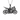 Top-down view of the silver motorcycle pendant, showing the sculpted fuel tank and integrated bail on a textured gray background.