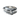 Front view of 925 sterling silver classic car ring featuring detailed grille and headlights on white surface