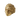 Gold vermeil sugar skull ring with a detailed rose headpiece and forehead cross, shown in bright sunlight on a white surface.