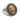 Meander lion ring, two-tone, front view on white background