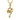 Winding Snake Pendant, front view on white