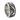 925 sterling silver ebb and flow ring showing fluid wave pattern and oxidized finish on white background