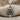 Anchor Helm Pendant, oxidized, front view on fabric