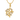 Leaf twig pendant, front view on white background