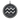 925 sterling silver Aquarius zodiac pendant showing double wave symbol and rope border on white background