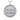 925 sterling silver Aquarius zodiac pendant featuring the iconic dual wave symbol and detailed rope border.