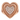 Close-up of braided heart ring featuring a pave stone center and double rope border on a white background.