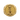 Close-up front view of Fallen Soldier Memorial Ring in 14K gold vermeil showcasing the battle cross in high relief