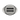Top-down view of 925 sterling silver equality symbol ring showing deeply oxidized geometric engraving on white background