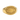 Front view of 925 sterling silver Stoic signet ring with gold vermeil finish and raised Greek letters on dark background