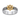 925 sterling silver ship wheel ring with gold vermeil helm and Captain of My Soul engraving on white background