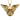 14K gold vermeil winged skull pendant featuring detailed carved feathers and skull face on an isolated background