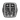 Front view of the sterling silver Crucifixion ring showing Jesus on the cross, INRI sign, and surrounding figures.