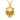 Gold vermeil skull pendant gripped by claws displayed on dark charred wood background