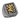 Front view of two-tone 925 sterling silver Raijin signet ring featuring a 14K gold vermeil thunder god on dark oxidized face