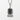 Front view of the 925 silver Kyoto souvenir pendant highlighting the polished eaves and engraved base text