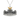 Byodoin phoenix hall pendant, two-tone finish, front view on white background