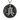 Front view of 925 sterling silver truth kanji pendant featuring a 14K gold vermeil symbol on a hammered background
