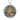 Kanji light pendant, front view on white background
