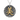 Kanji beauty pendant, front view on white