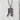 Kanji Moon Pendant, oxidized silver, front view on stone slab