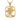 Kanji Love Pendant, front view on white background display