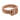 Gordian knot ring, front view on dark background