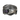 Front view of the 925 sterling silver hidden face ring showcasing sculpted lips and three purple gemstones on white background
