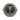 Front view of handcrafted oxidized 925 sterling silver Aries ram skull signet ring featuring Memento Mori engraving