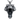 Front view of the handcrafted Silver Viper Pendant in 925 sterling silver, showing its aggressive angular design and fangs.