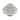 Handcrafted 925 sterling silver Orthodox cross ring featuring detailed Byzantine crowns on white background