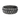 Silver spine ring with detailed segmented links shown close-up on a man's thumb as he rests his hand on his chin.