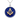 Masonic Blue Lodge Pendant, front view on white
