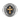 Non nobis domine templar ring, two color, front view on white