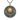 Fiat Lux Pendant, front view on white background showing the sun medallion