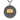 Sapere Aude Pendant, front view on white